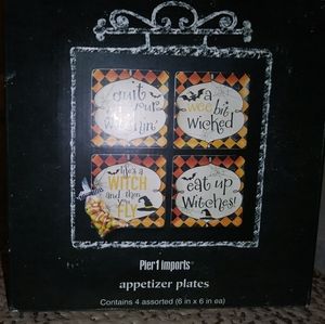 Halloween Appetizer Plates